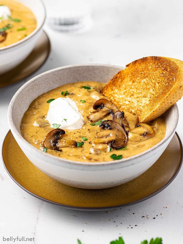 Soupe hongroise aux champignons