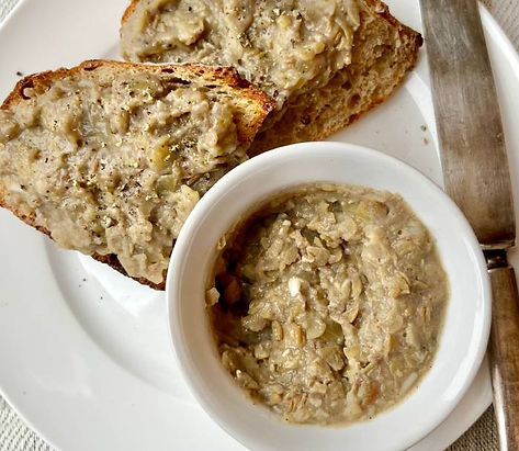 Cretons de lentilles végé