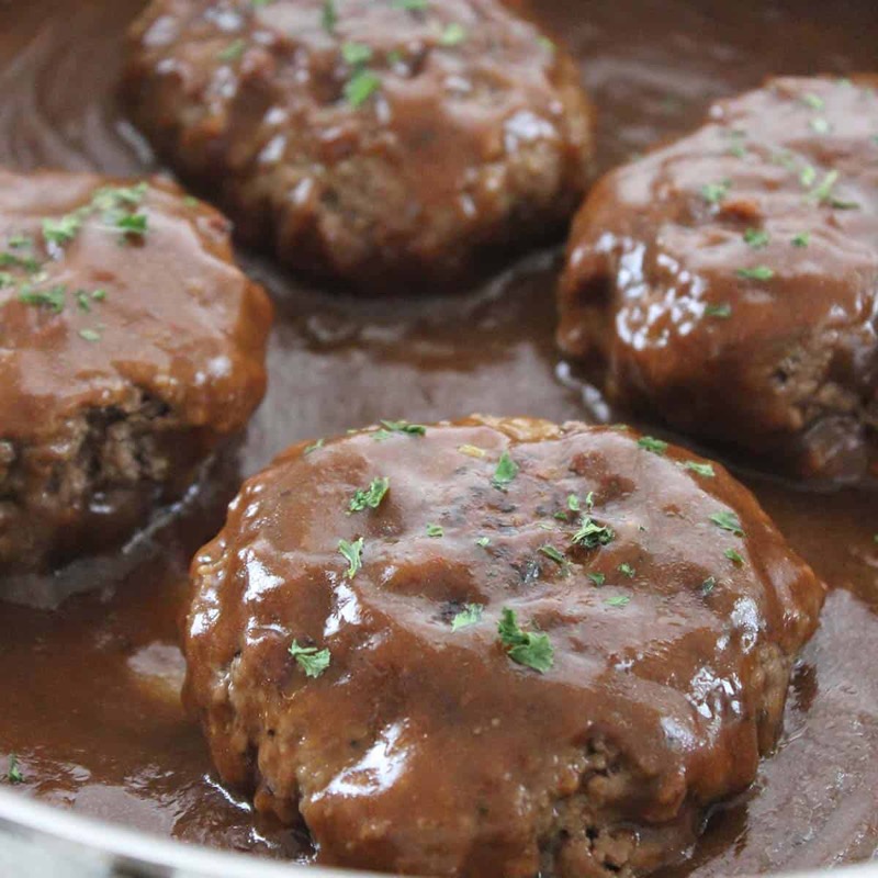 Hamburger steak, à ma façon