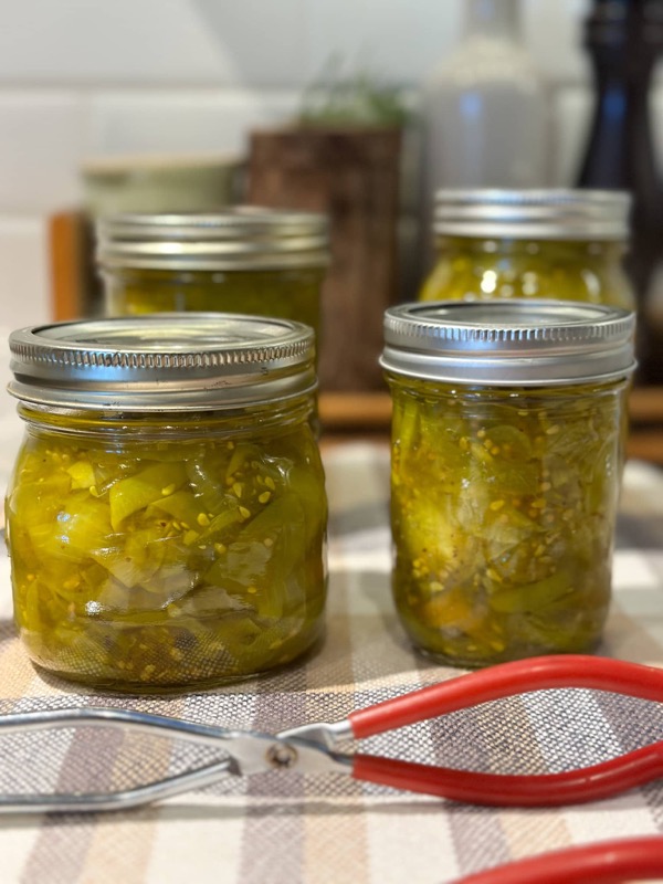 Ketchup vert délicieux