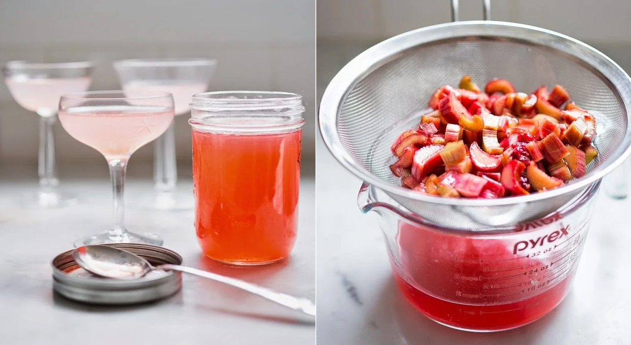 Rhubarb Shrub