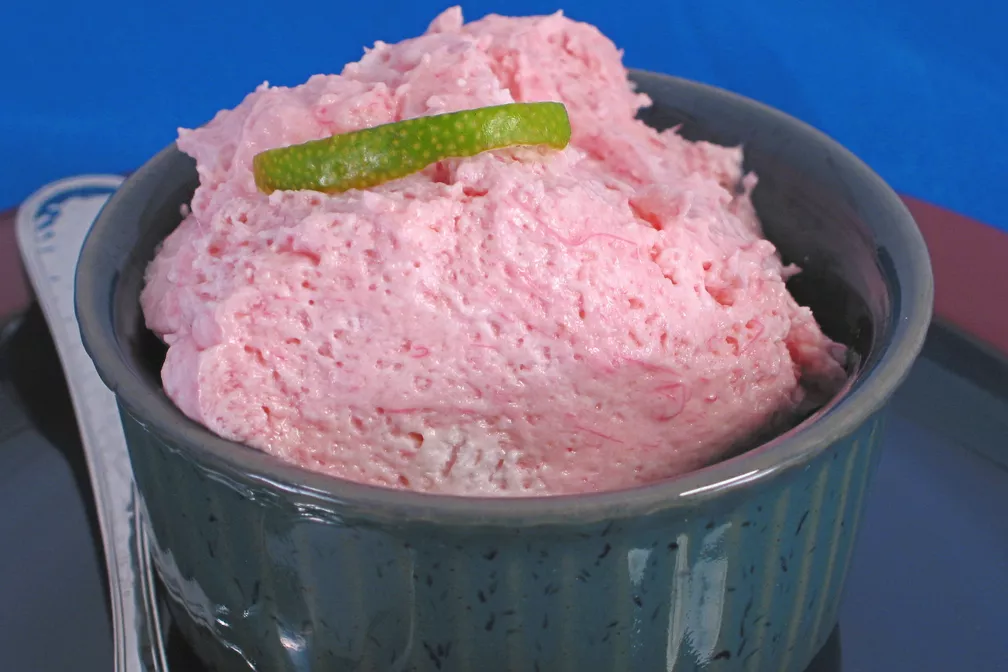 Mousse à la rhubarbe