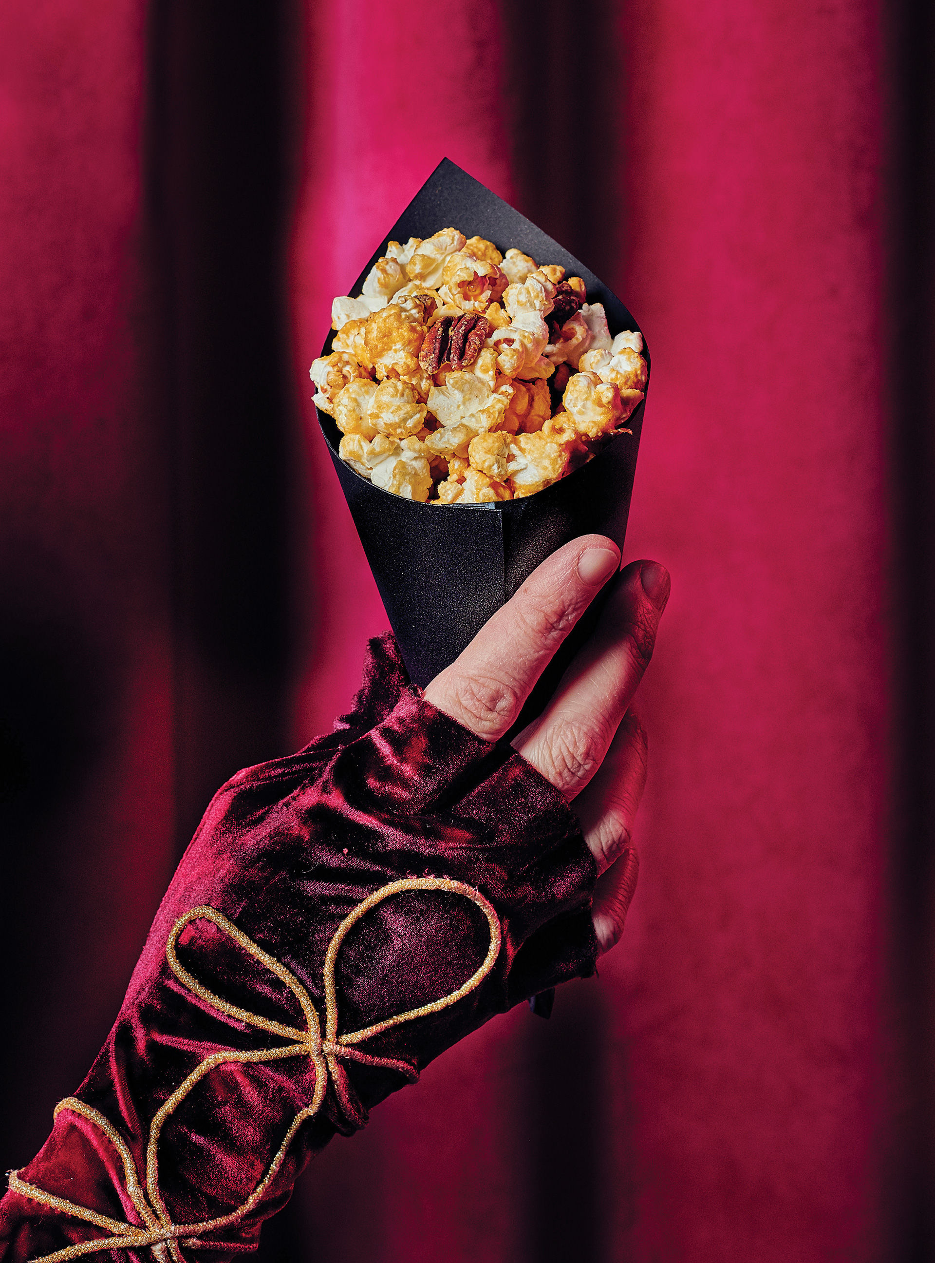 Popcorn au caramel d’érable et aux pacanes