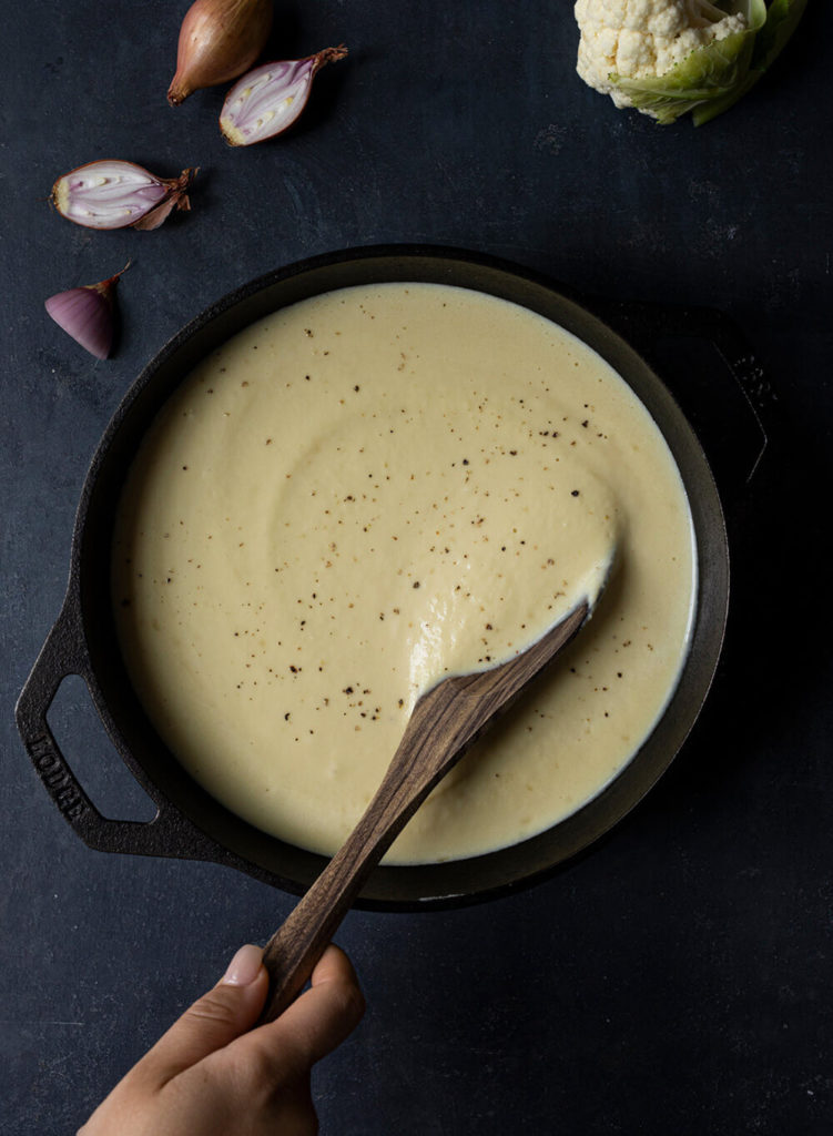 Sauce brune au beurre d'amande et persil