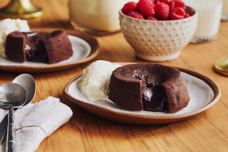 Fondant au chocolat - Mi-cuit au chocolat à la friteuse à air
