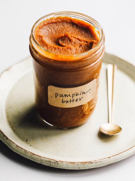 Beurre de citrouille onctueux et épicé (cuisson sur la cuisinière)