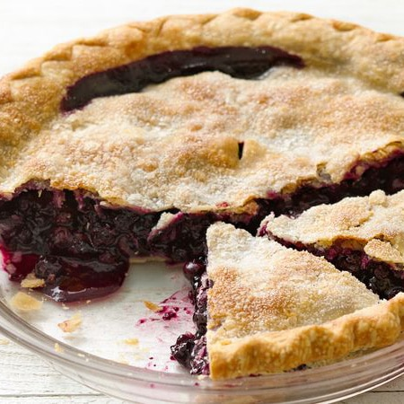 Tarte aux camerises