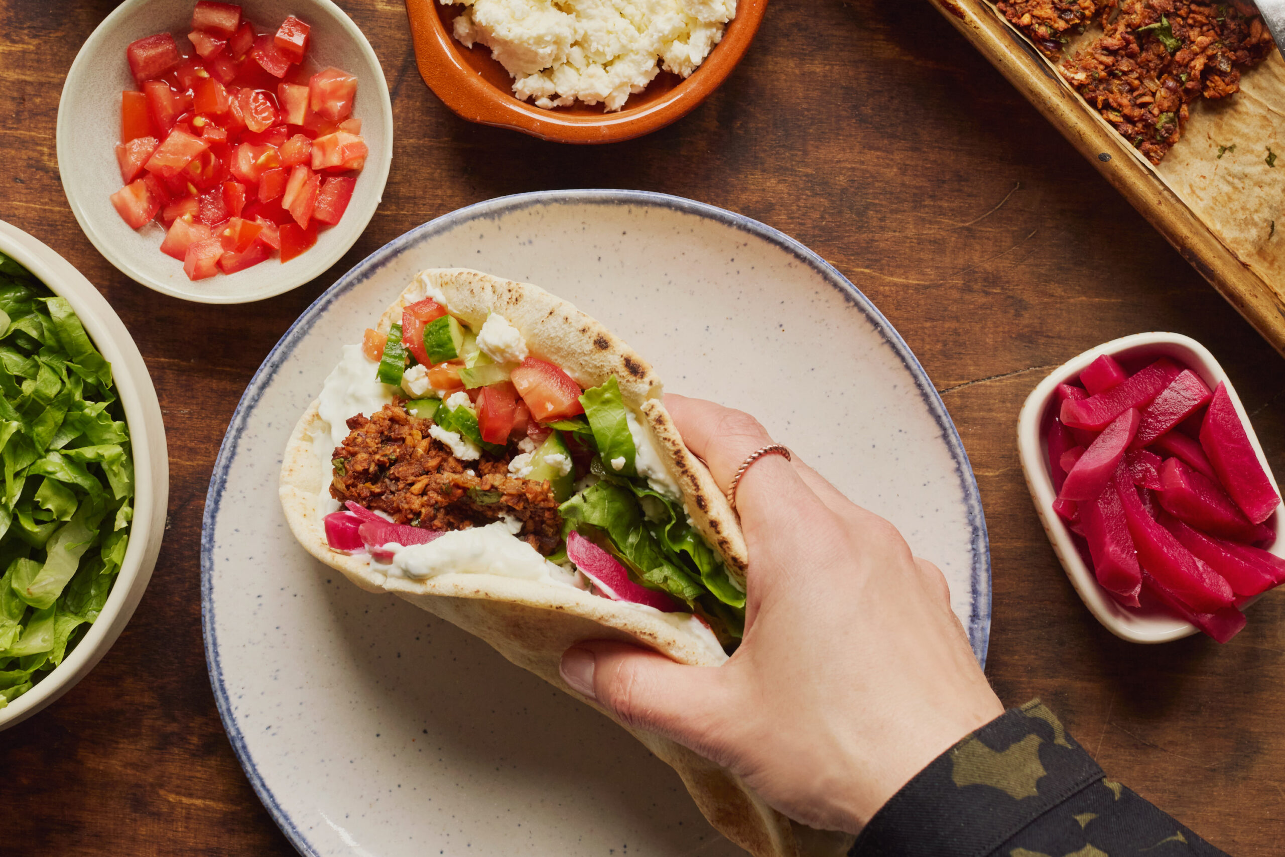 Pita doner végé