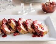 Filet de porc aux canneberges sauce au porto