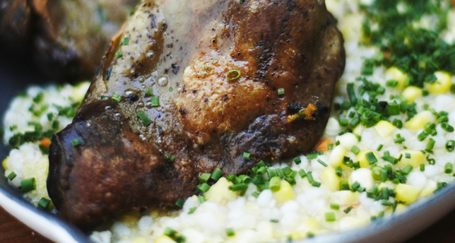 Sagamité de canard confit - Recette amérindienne