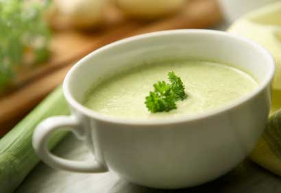 Potage aux poireaux