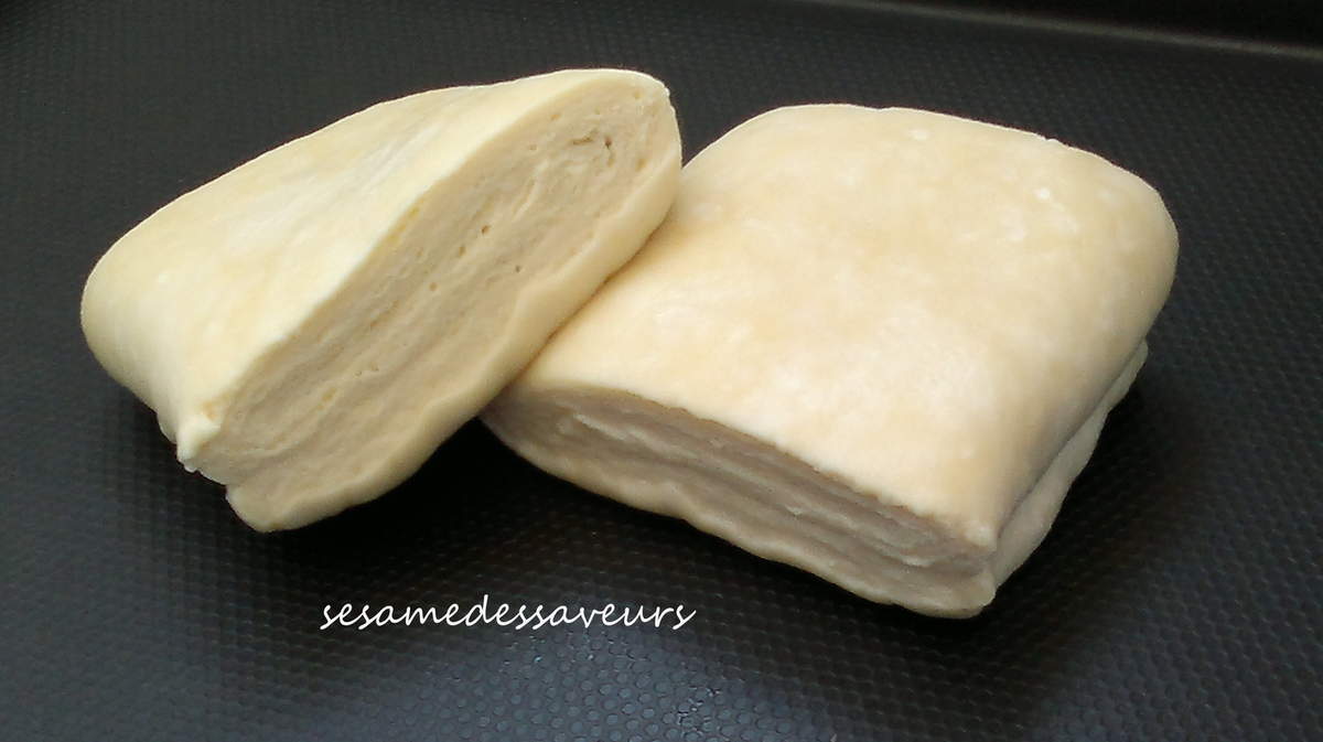 Pâte demi-feuilletée