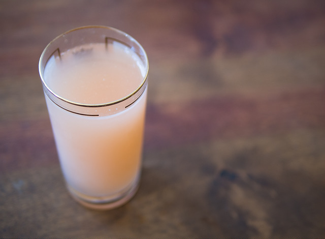 Homemade All-Natural Pink Lemonade with Rhubarb