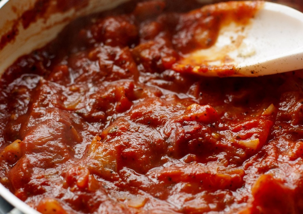 Sauce calabrese pour pâte traditionnel - Traditional red calabrese pasta sauce