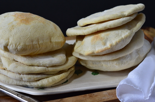 Pain pita facile - Easy pita bread recipe