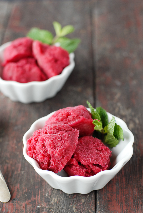Sorbet betterave et gingembre