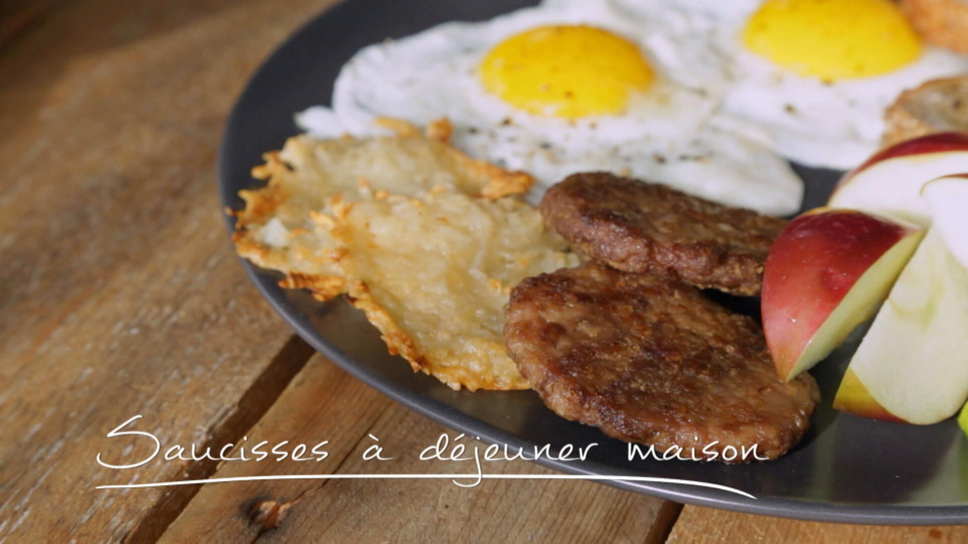 Saucisses à déjeuner maison