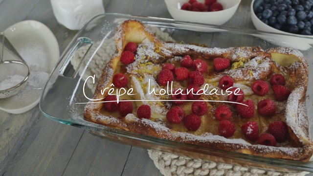 Crêpe hollandaise