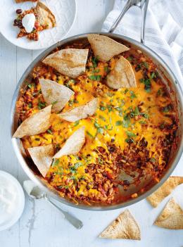 Casserole mexicaine « burrito »