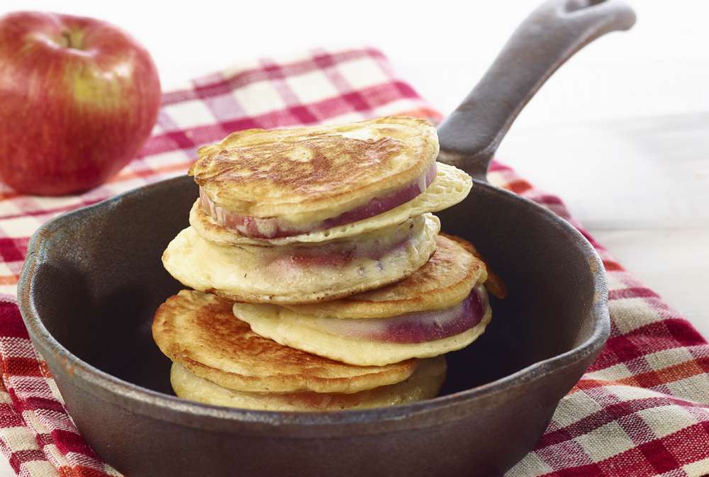 Crêpe aux pommes