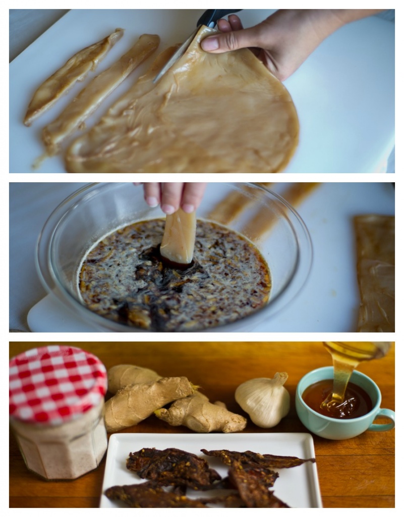 kombucha SCOBY jerky