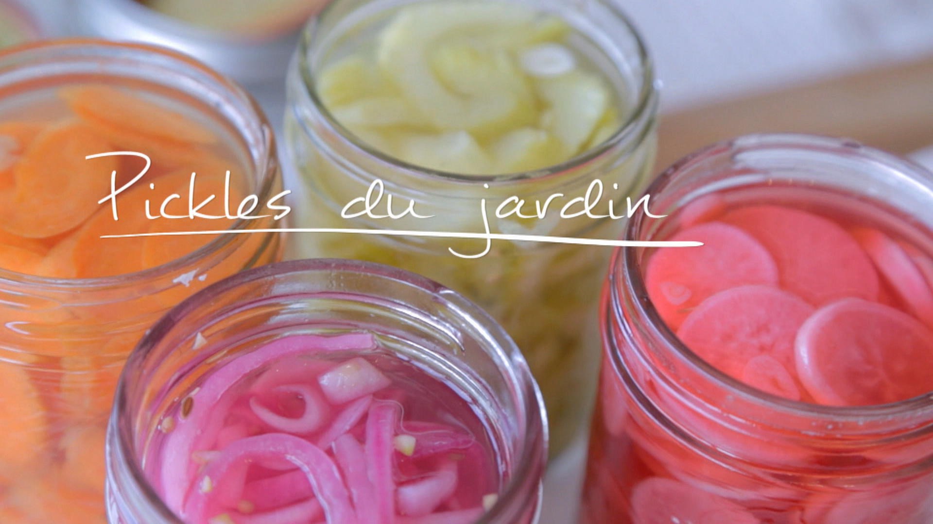 Pickles du jardin