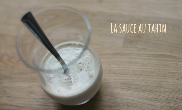 La sauce au Tahin