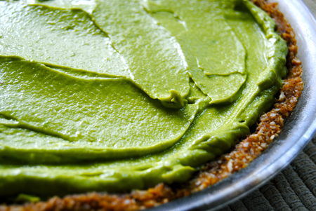 Tarte végane lime et noix de coco