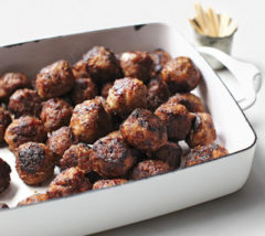 Miniboulettes cocktail à la dijonnaise