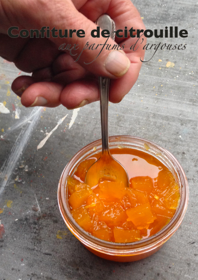 Confiture de citrouille aux parfums d’argouses