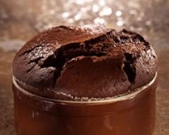 Soufflé au chocolat-moka