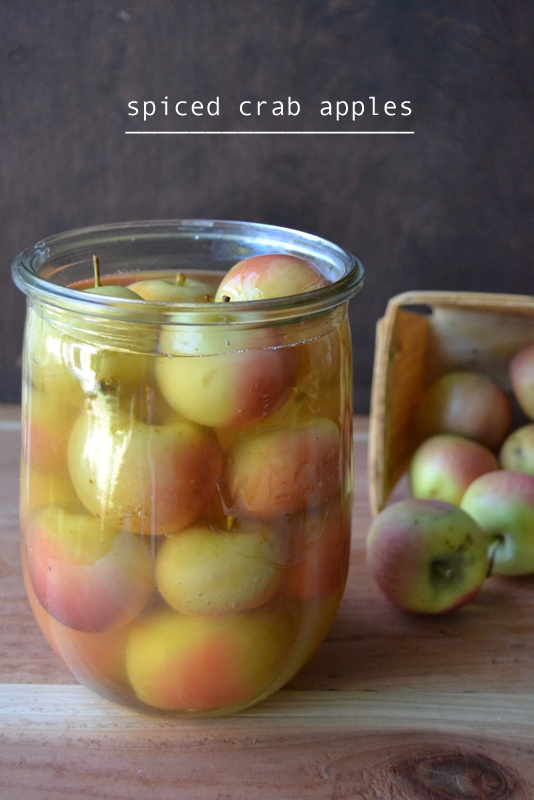 Old Fashioned Spiced Crab Apples 