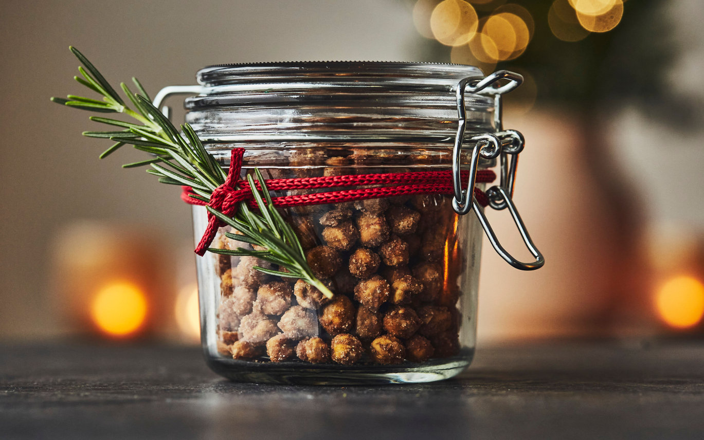 Pois chiches caramélisés