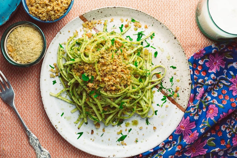 Pâte au pesto d'ortie