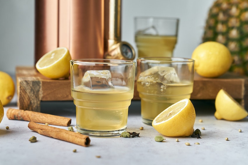 Punch au lait - Clear Milk Punch