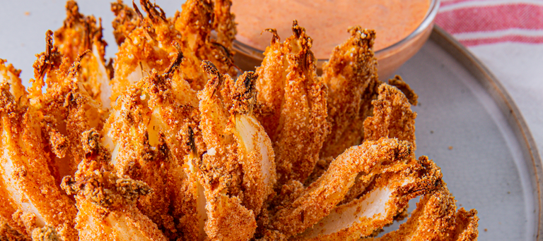 Oignon en fleurs pour friteuse à air